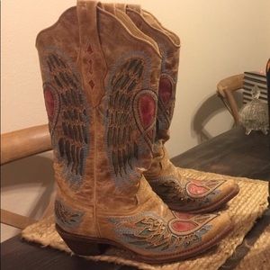 Cowboy or cowgirl boots